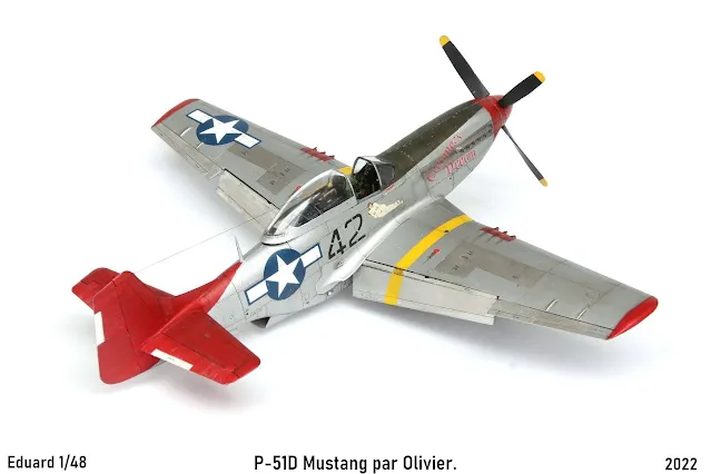 P-51D Mustang d'Eduard au 1/48