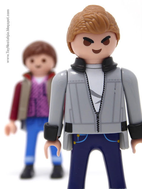 Biff Tannen y Marty Mc Fly Playmobil Volver al Futuro - Calendario de Adviento (Playmobil Back To The Future - Calendario de Adviento)