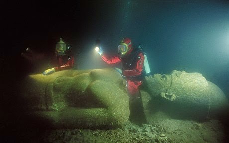 Misteri, Penemuan, Kota, Heracleion, Yang, Hilang, di, Mesir  