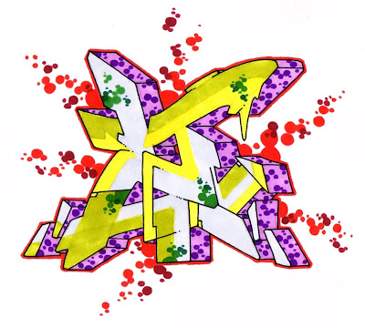 graffiti letters,graffiti letters Z