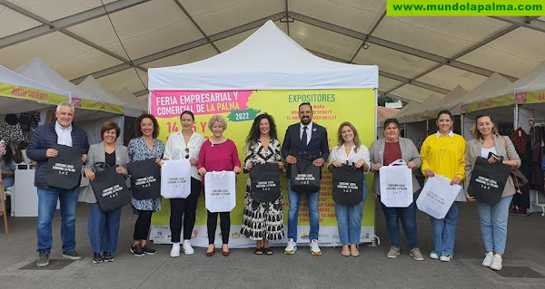 Sodepal inaugura la Feria Empresarial y Comercial de La Palma, con zona comercial, gastronomía, música y actividades infantiles