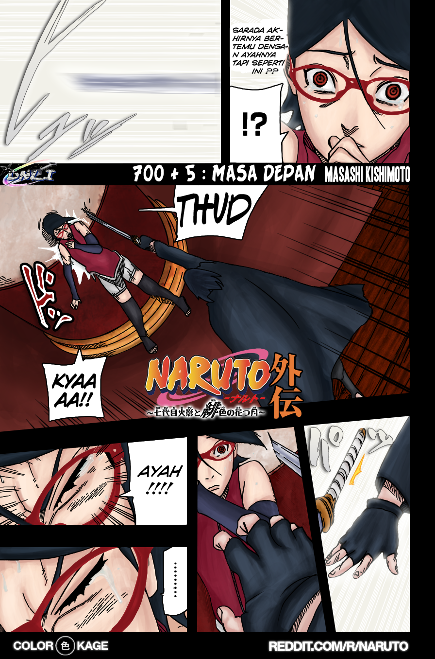 Rakyatkonoha: Komik Naruto Gaiden Chapter 5 Full Color