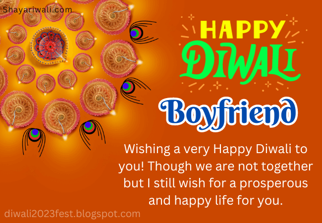 Happy Diwali Wishes for Boyfriend