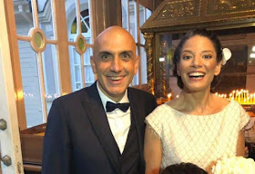 Την Ελληνίδα πρόξενο στην Κωνσταντινούπολη παντρεύτηκε ο δημοσιογράφος Μανώλης Κωστίδης (εικόνες)