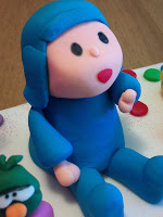 Pocoyo en fondant