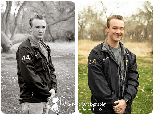 Professional portrait of a Cibola high school senior Albuquerque