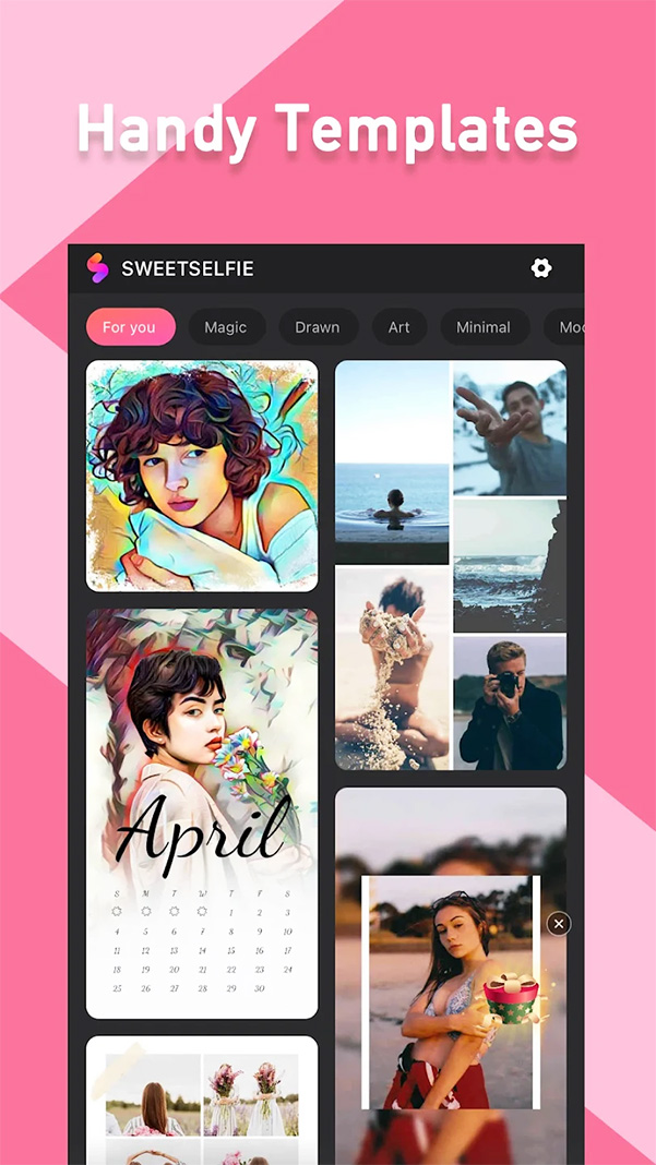 Sweet Selfie: Camera & Editor- App chụp hình, làm đẹp ảnh b3