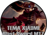 Tema Blast Sword Mtz Terbaru Xiaomi Paling Keren MIUI 8/9