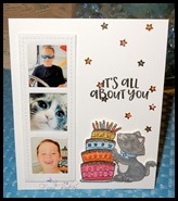 Newton Loves Cake B'day card_Front_FB772017