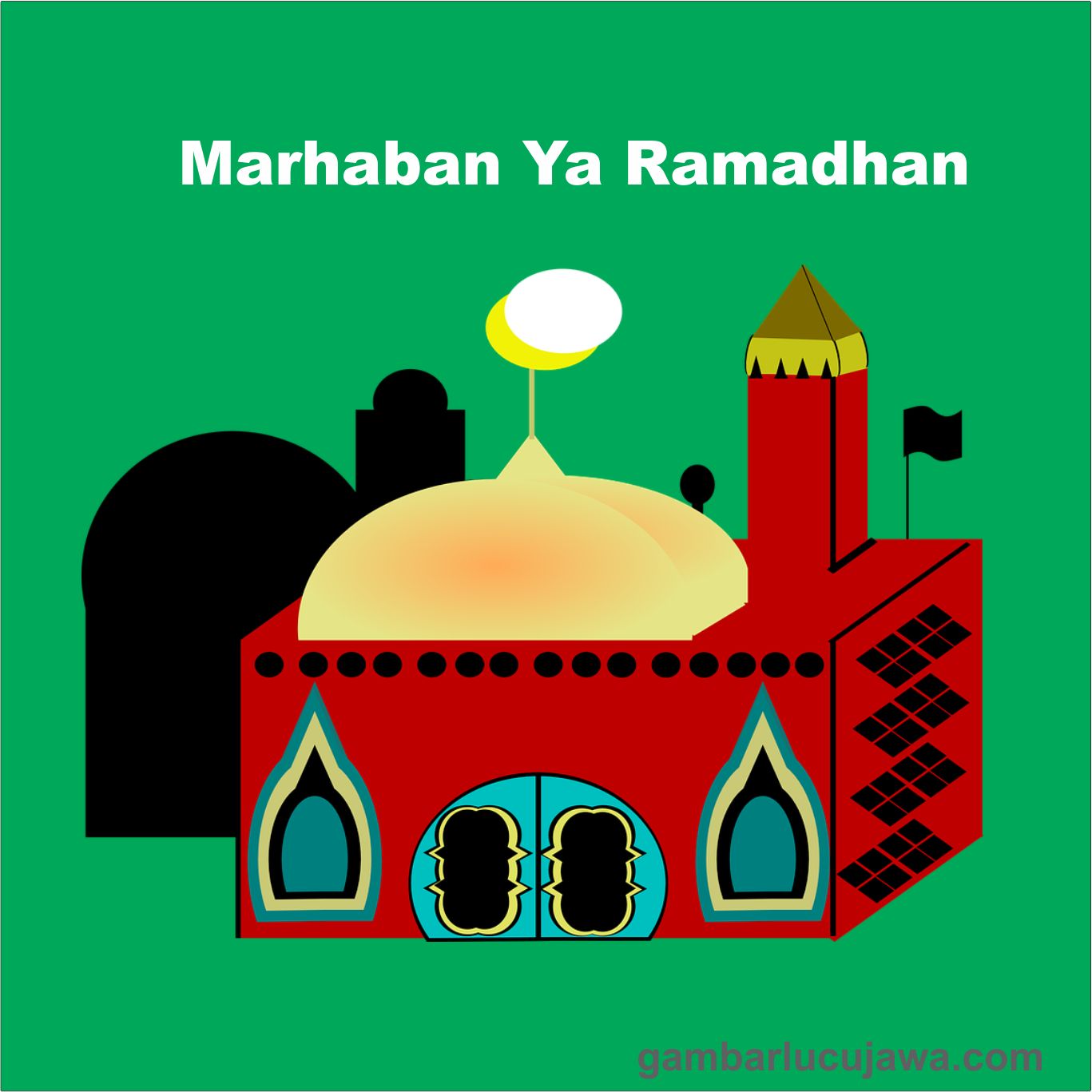 Kata Ucapan Marhaban Ya Ramadhan 1437 H Gambar Lucu Jawa