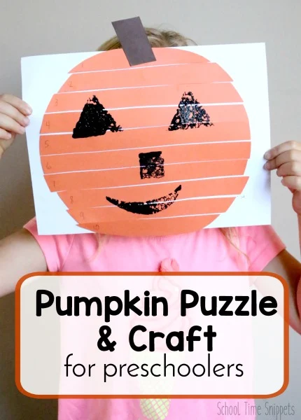 preschool pumpkin craft