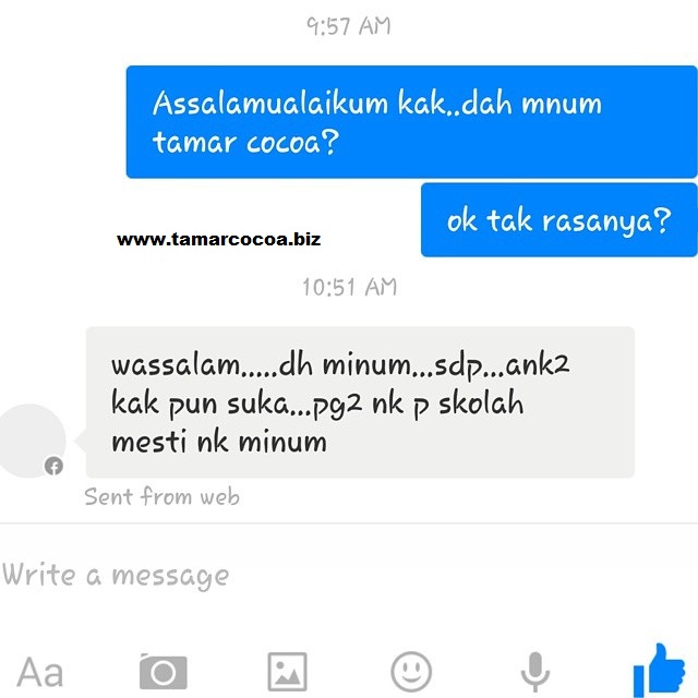 Testimoni Tamar Cocoa