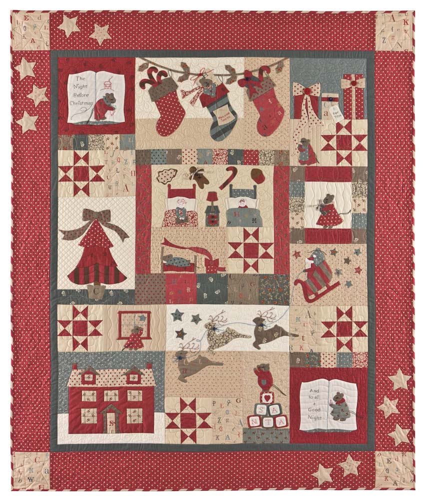 Quilting by the Bay: Twas the Night Before Christmas BOM