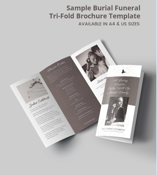 Free Funeral Program Template