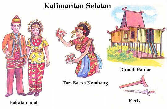 SITI NUR HIKMAH :D: Gambar Rumah Adat, Tarian Adat, Sejata 