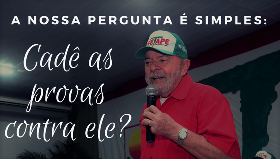 Pela democracia, por justiça, por nós e por Lula