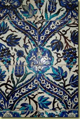 Tiles in Saladin Tomb