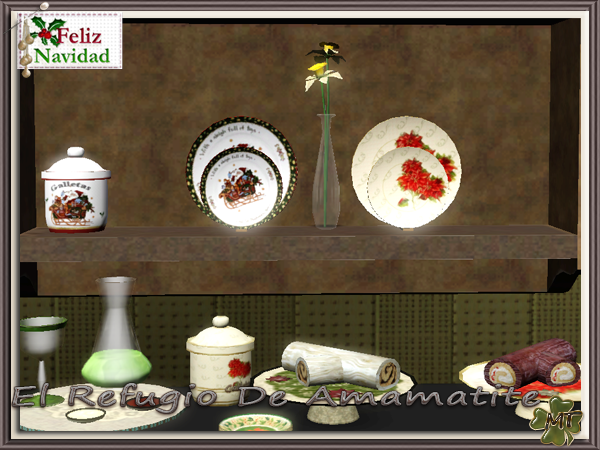 My Sims  3  Blog New Christmas  Decor  by Amamatite