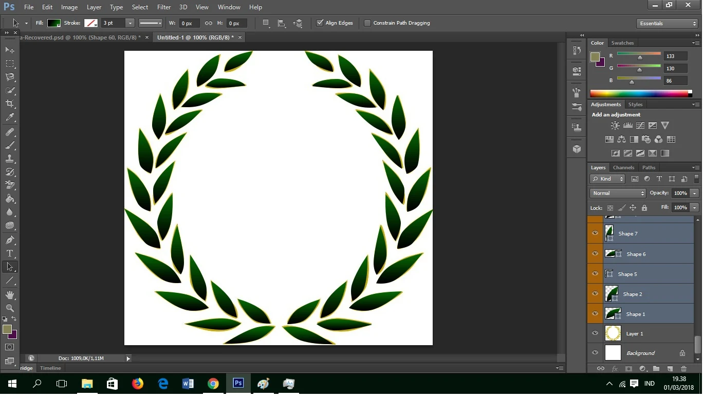 Cara Membuat Desain Logo Dengan Photoshop Desain Kreatif mudah