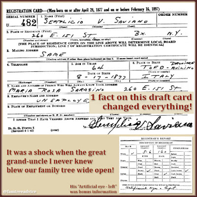 You never know which standard genealogy document will be a complete game-changer.