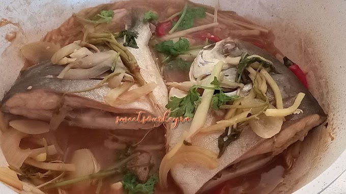 Resepi Ikan Bawal Emas Kukus Mudah Dan Sedap