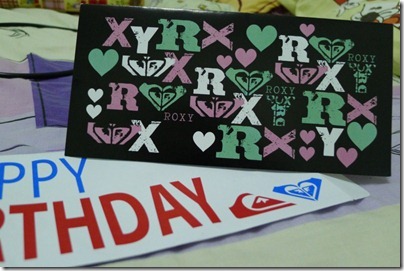 Roxy Birthday Card, again