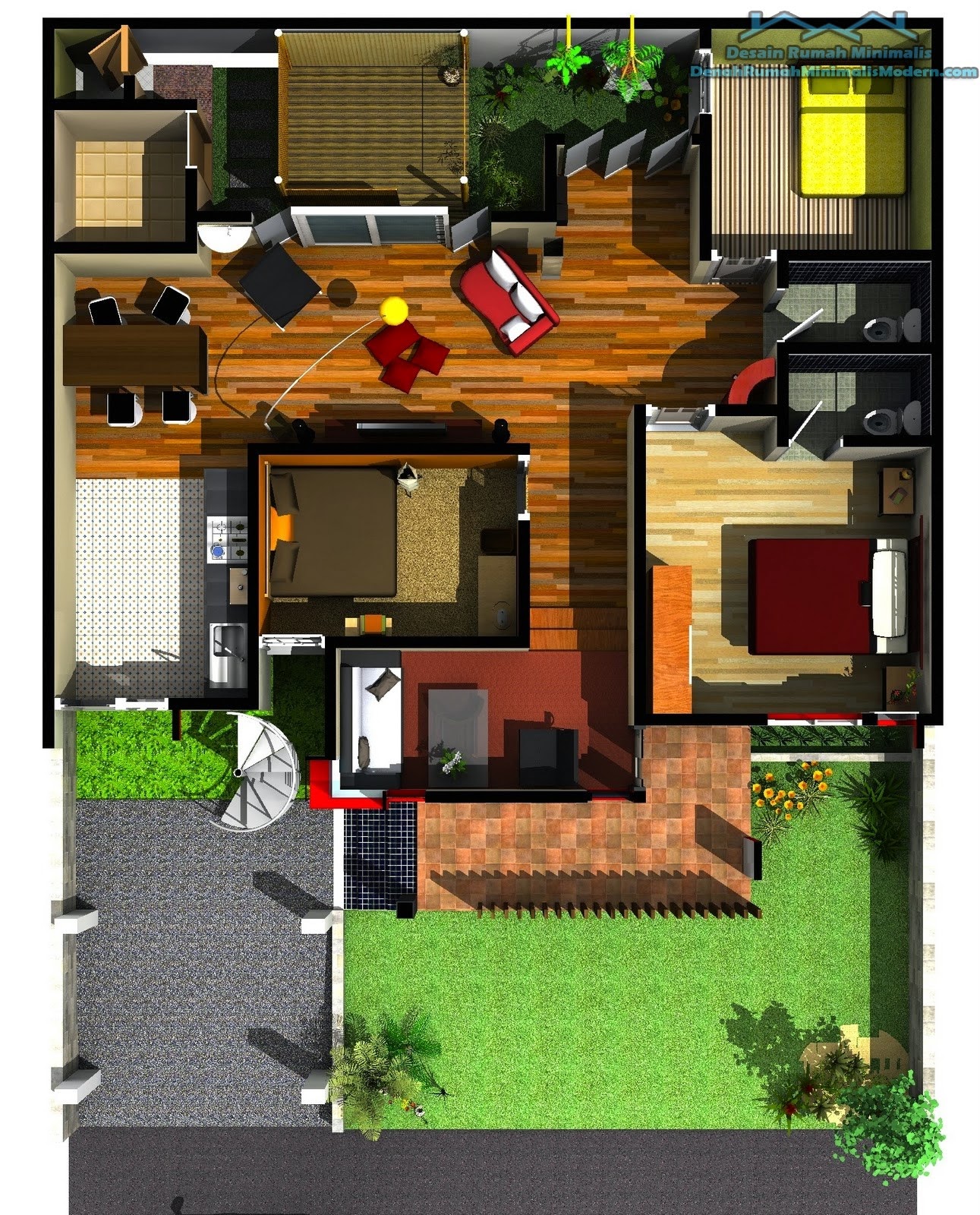 Rumah Minimalis Modern Satu Lantai Dilahan Luas Maupun Rumah Minimalis Modern Satu Lantai Dilahan Luas Maupun