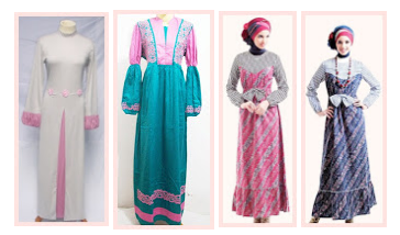 Trend Model Baju  Gamis Modern  Terbaru