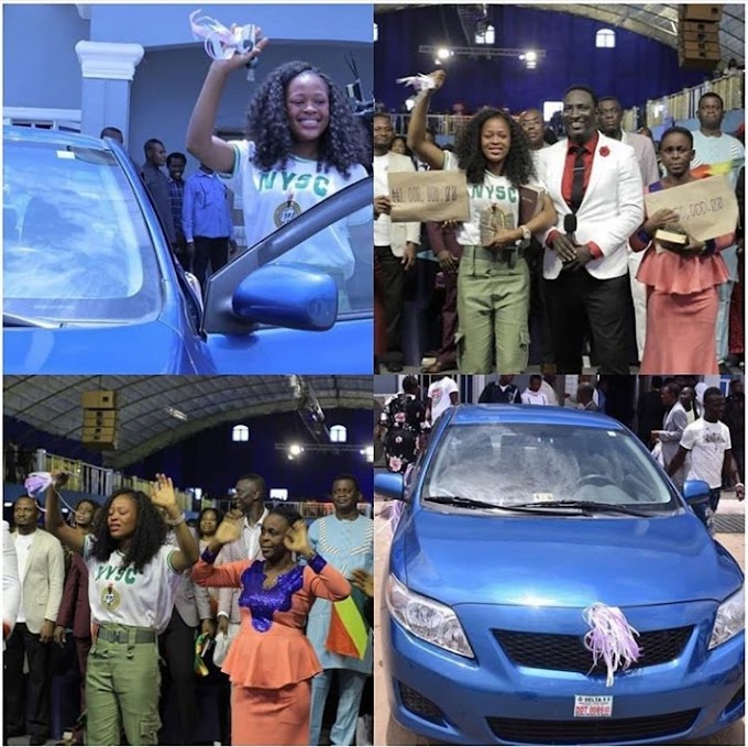 Pastor Jeremiah Fufeyin Buys Stephanie Idolor A Brand New Car Dashes Her Extra N1Million to Buy Fuel, Then Also Dashes Her Parents N500k