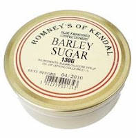 Barley Sugar Sweets in a Tin