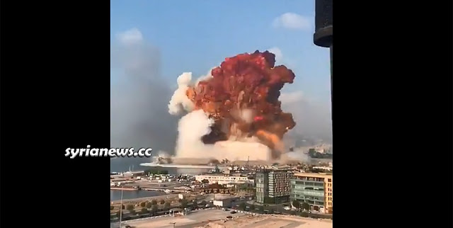 Massive Explosion Destroys Beirut Harbor, Hundreds of Casualties