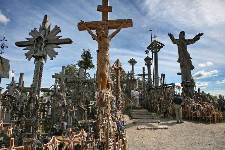 Top 10 Places to See in the Baltic States - The Hill of Crosses, Lithuania