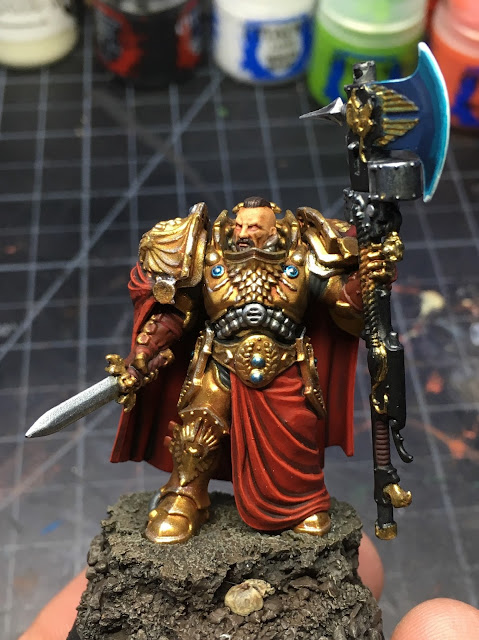 Adeptus Custodes Shield Captain WIP