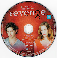 Label DVD Revenge T1 D1 a D5