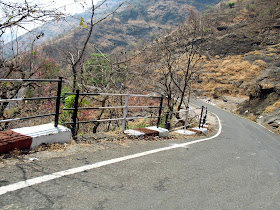 road through mountains