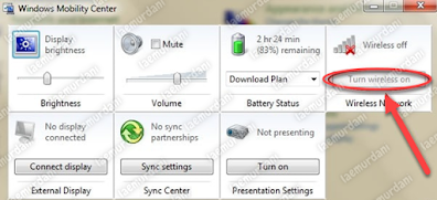 cara mengaktifkan wifi di laptop windows 10 yang hilang