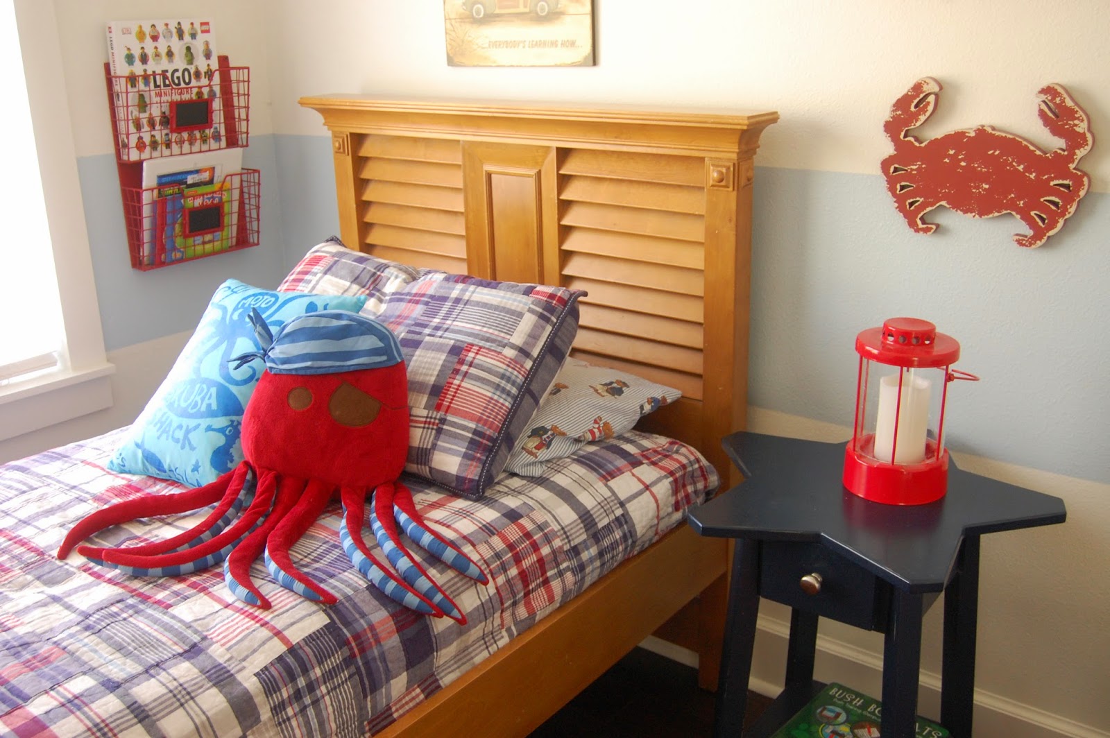 Classic Style Home: Nautical Boys Bedroom Reveal