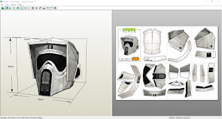 Kuri Paper - Helmet Scout Trooper papercraft