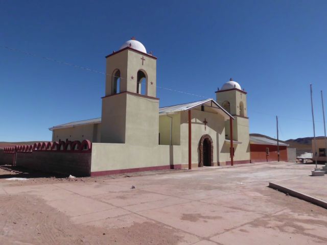 Renovierte Kirche in San Pablo de Lipez