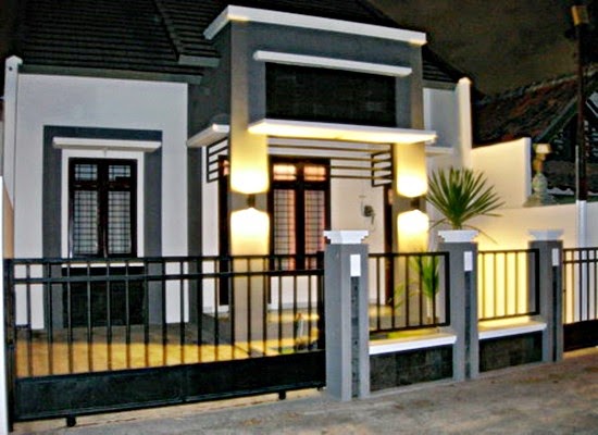 Gambar Rumah Minimalis Modern 1 Lantai Tampak Depan  Desain Rumah 