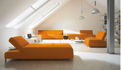 Colored living room furniture sofa (1)