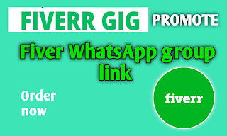 Fiver WhatsApp group group,Freelancer whatsapp group,Promote their Fiverr Gigs whatsapp group