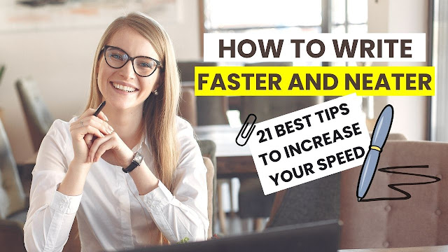 How To Write Faster And Neater