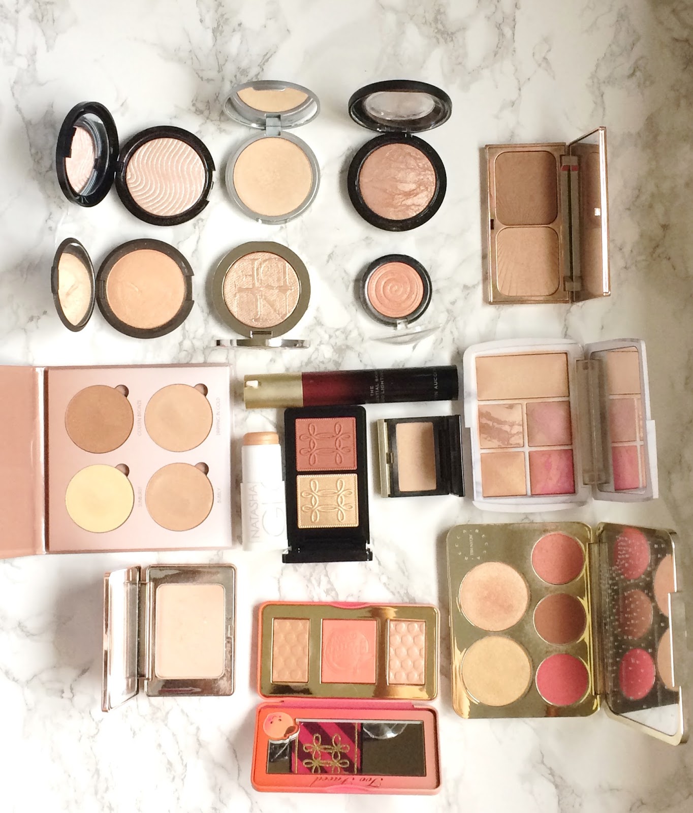 Long Wear Powder Split Pan Duo  Blush, Bronzer, and Highlighter