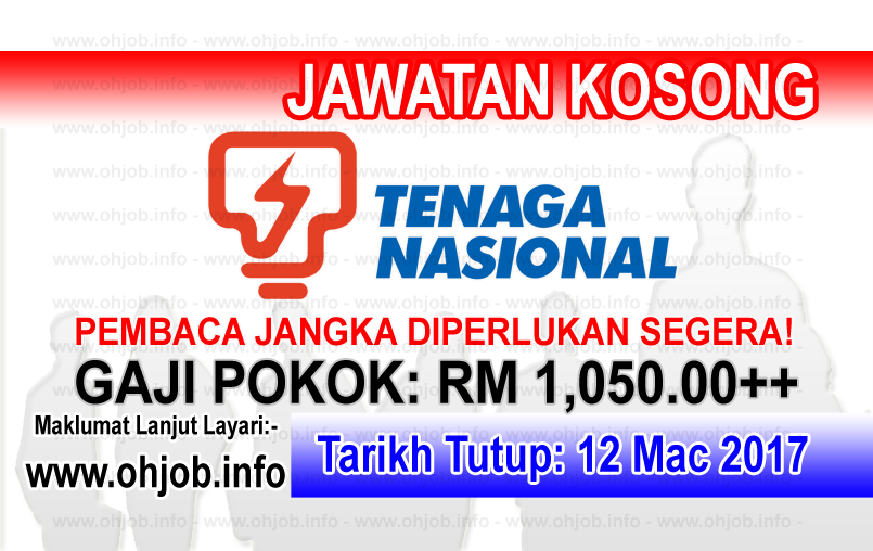 Job Vacancy at TNB - Tenaga Nasional Berhad - JAWATAN ...