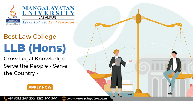 The best law college in Jabalpur, offering the llb hons. admission for all students who wants to make career in law field.