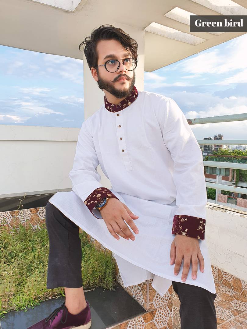 White Punjabi Design - Colorful Punjabi Designs - NeotericIT.com