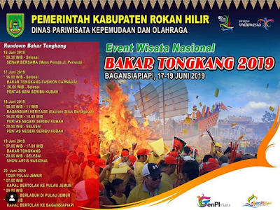 Inilah Jadwal Acara Lengkap Bakar Tongkang di Bagan Siapi-api