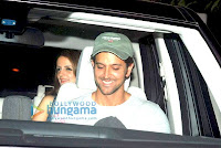 Suzanne and Hrithik Snapped on Occasion of Her Birthday