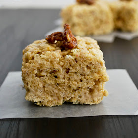 Mallow and Co: Butter Pecan Rice Krispy Treats